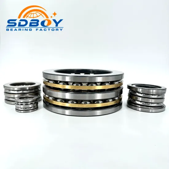 Thrust Ball Bearing: Types 51118, 51134, 51102, 8101, 51105, 8100, 51130, 51100, 5111