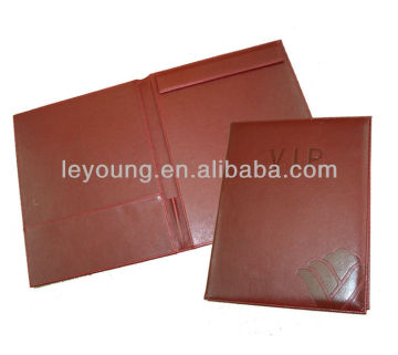 Hotel Leather Guest Service Folder with Magnetic Holder