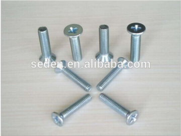 Stainless Steel Machine Screw, Pan Head, Phillips Drive, #8-32, 1/2" Length