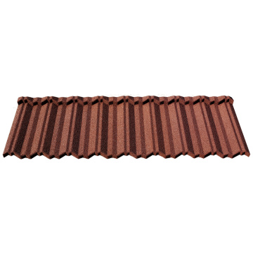 Black green gradient milano metal roofing tile