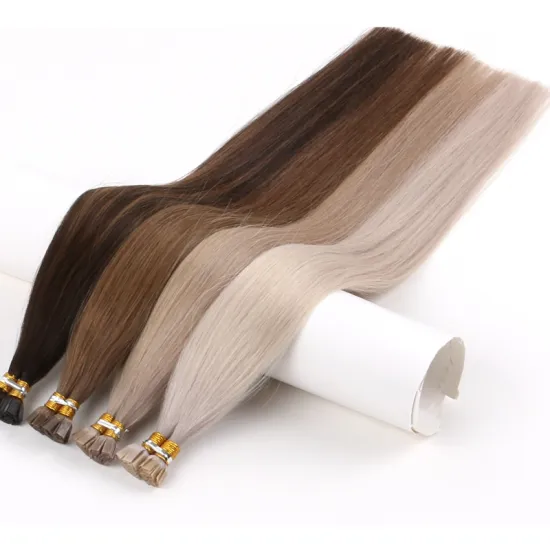 Popular Extension Hair Flat Tip Raw Virgin Human Hair Extension Double Drawn I/U/Flat Tip Hair Extension With Women