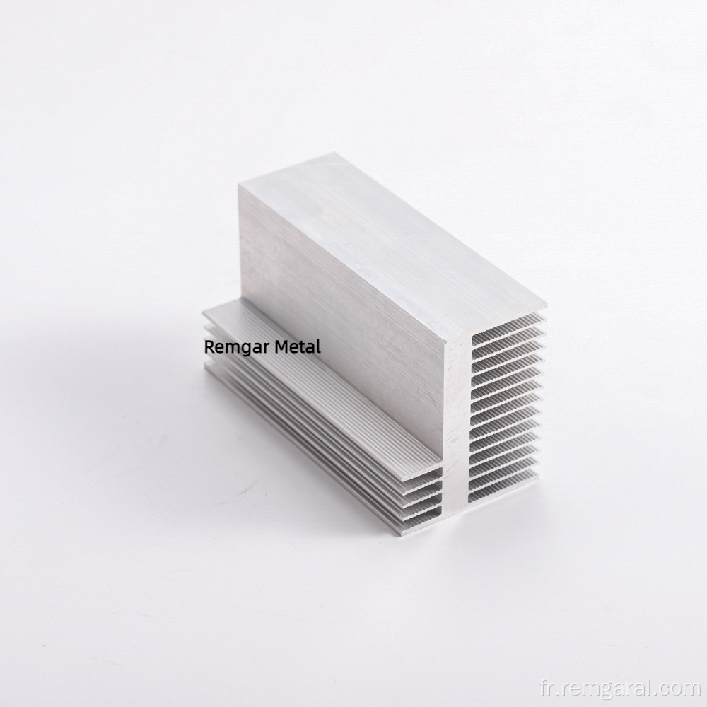 radiateur d'amplificateur audio d'extrusion en aluminium personnalisé