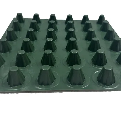 1000g Dimple Waterproof Drainage Board Mat HDPE Drainage Solution