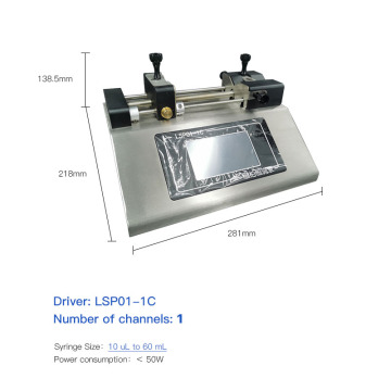 LSP01-C Touch-Screen Syringe Pumps & Microfluidic Systems