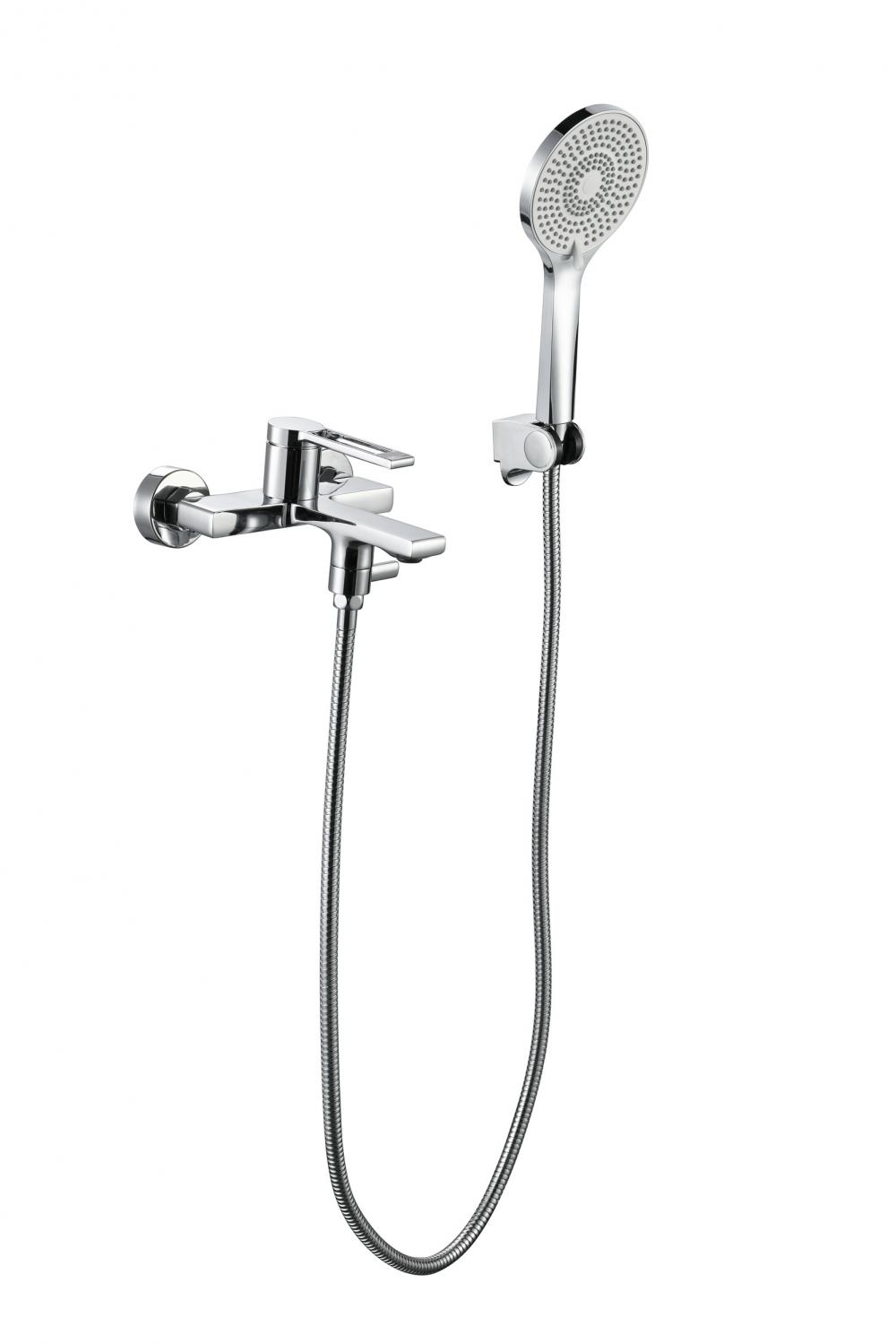 Single Handle Wall-Mounted Bathtub Mixer Two Functions