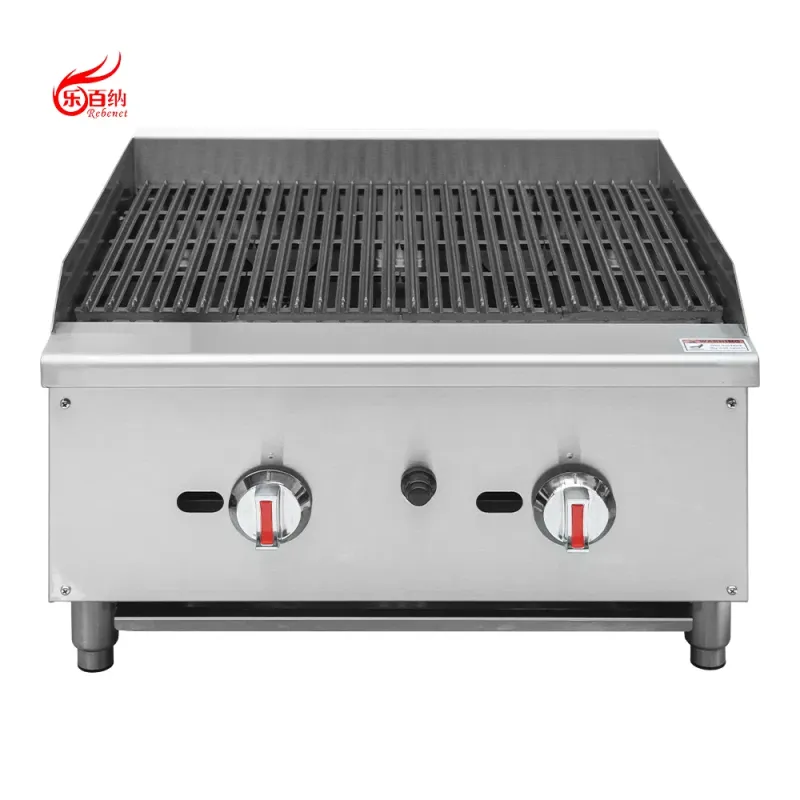 24 Inch Commercial Gas Radiant Char Broiler Grill