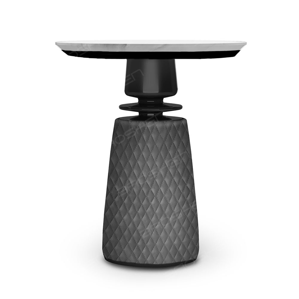 Round Metal Side Table