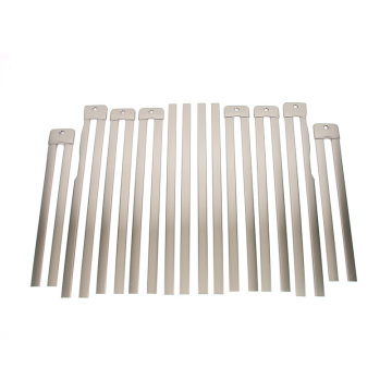 OEM Chrome Plated Stainless Steel Interior Accessories for Toyota Alphard 2024 Slide Rail Decoration