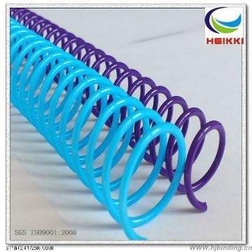 Binding plastic spiral wire