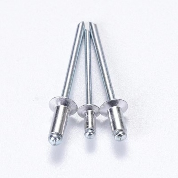 Galvanized Zinc Plated Blind Rivets - Carbon Steel Material