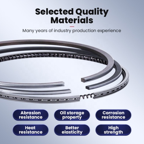 قطع غيار Auto Toyota Piston Ring 15B 13011-58090