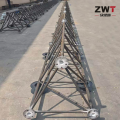 Projeto modular de torre estaiada para uso versátil