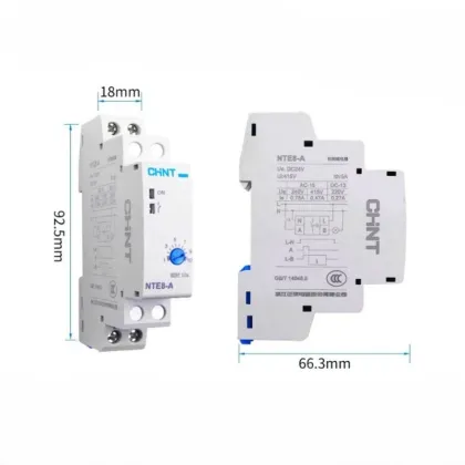 CHINT NTE8 Timer Delay Relay: AC 230V/DC 24V
