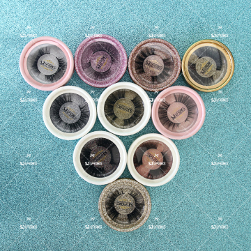 Private Label Mink Lashes: 5D False Eyelash Strips for Beauty Packaging