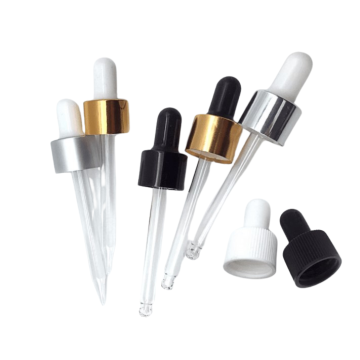 18mm 20mm Aluminum-Plastic Metal Gold Silver Dropper Cap