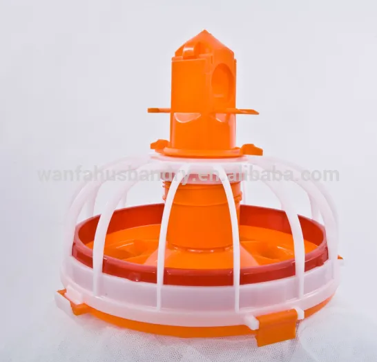Broiler poultry farm feeding equipment poultry pan feeder
