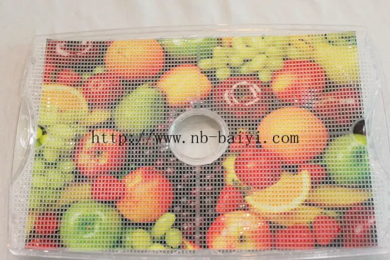 Mesh pad for food dehydrator