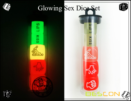 Glowing Sex Dice Set-3