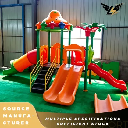Octopus Theme Outdoor Play Slide