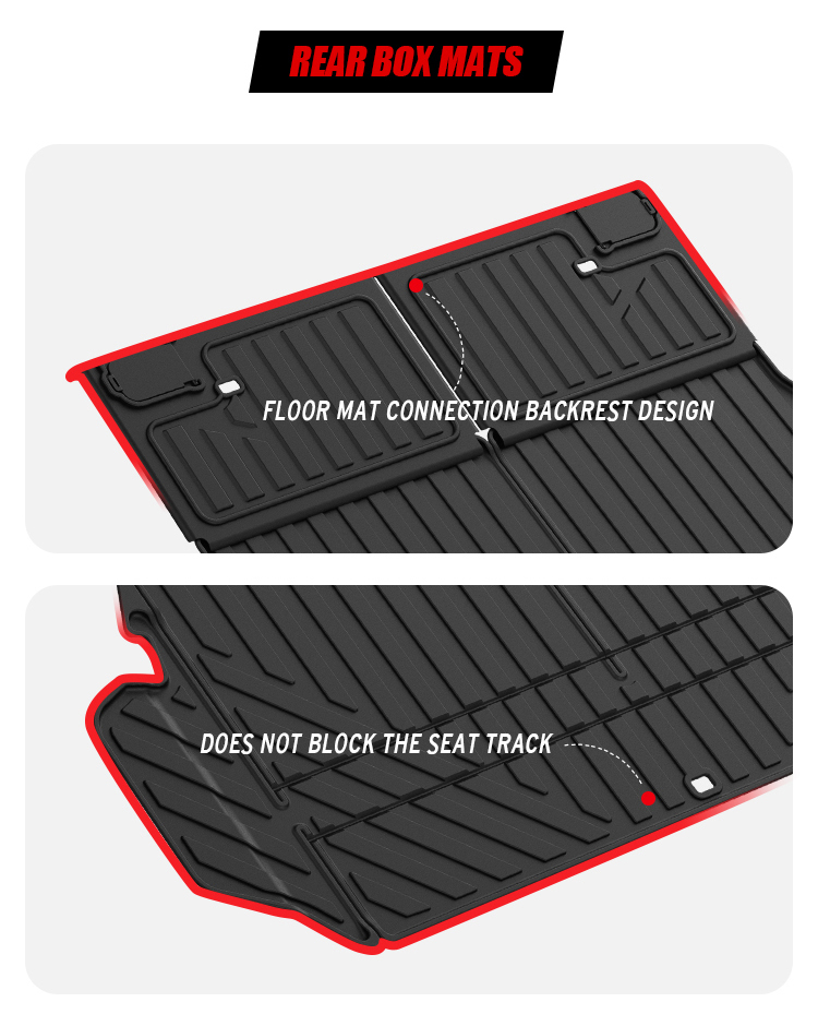 Toyota LC250 7-Seater version floor mats_05