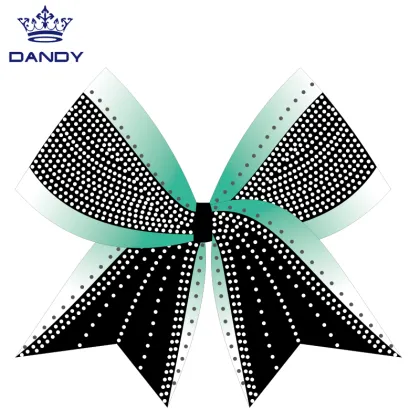 Customized tie dye cheer bow