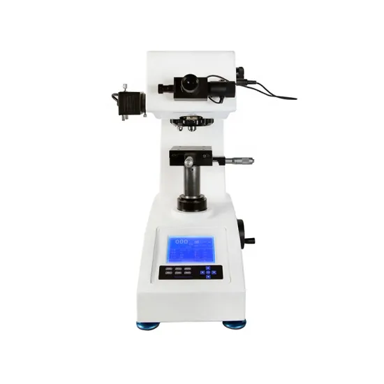 HVS-1000A Large LCD Screen Digital Display Manual Turret Micro Vickers Hardness Tester