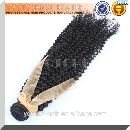 Grade 7a virgin hair weft, no dry grey human hair weaving mongolian kinky curly hair
