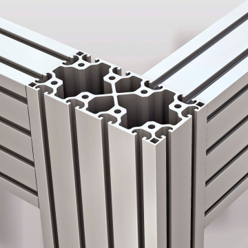 6063 T5 80160 Industrial Aluminum Slot Track Extrusion Profile for Work Table Frames