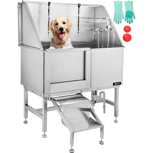 Pet Dog Grooming Bath Tub Station