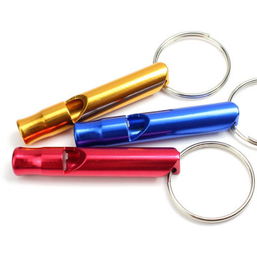 Multifunctional Small Size Aluminum Alloy Outdoor Camping Hunting Tools Survival Mini Whistles
