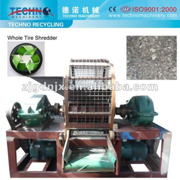 Waste Whole Tire shredder