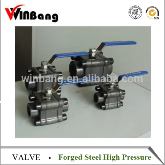 Forged Steel High Pressure Ball Valve