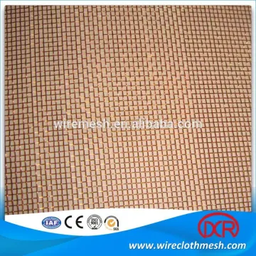 China supplier crimped copper wire mesh cloth