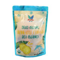 Top zipper Pineapple Dried Fruit packaging Pouch