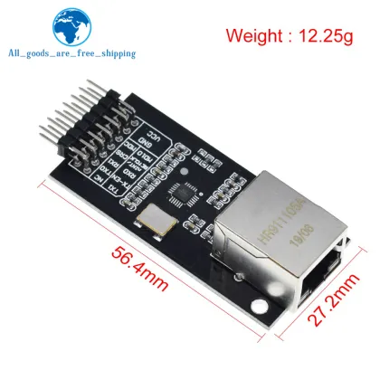 TZT Smart Electronics LAN8720 Module - Ethernet Transceiver for Arduino DIY Projects