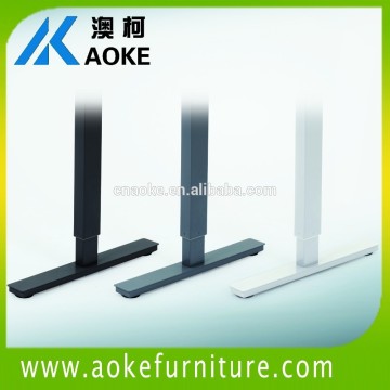 Powered Adjustable Height Workstation for Multi-Monitor Environments