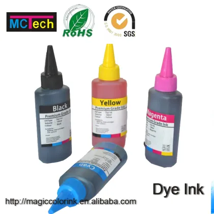 Free Sample Dye Ink for Brother Roland Muton Printers