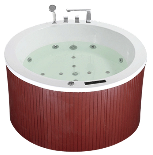 Petit massage acrylique rond baignoire