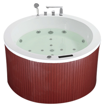 Small Massage Acrylic Round Bath Tub