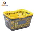 Nice Selling Plastic Handle Supermarket Hand Shopping Basket