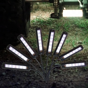 RGB -Farb -LED -Schwanzlicht wasserdichte IP68 Mega -Gesteinslicht ändern
