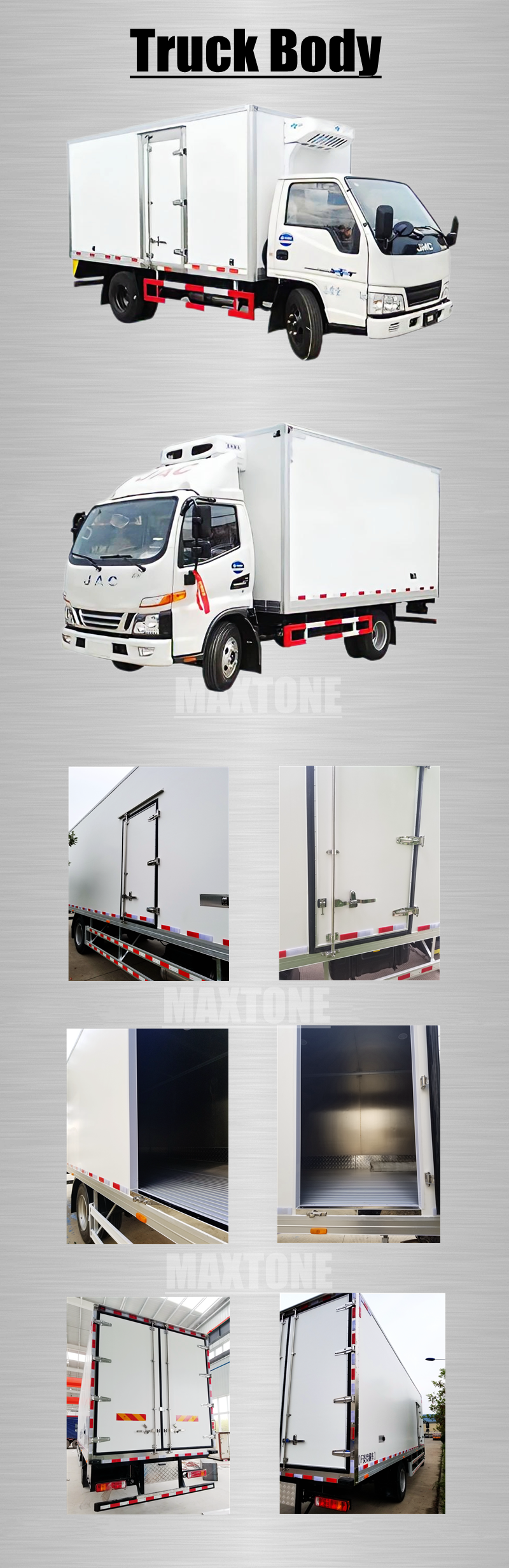 Refrigerated Frp Truck Body