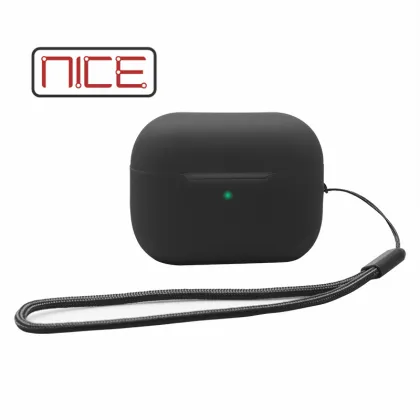 2022 New Silicone Case with Lanyard Strap for Apple AirPods Pro 2