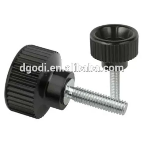Best quality screw with plastic head and nylon plastic head screw