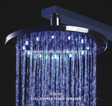 10 Inch Chrome LED Shower Head