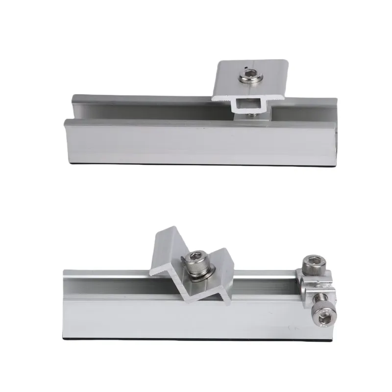Custom Roof Solar Mounting System Bracket - Short Mini Rail