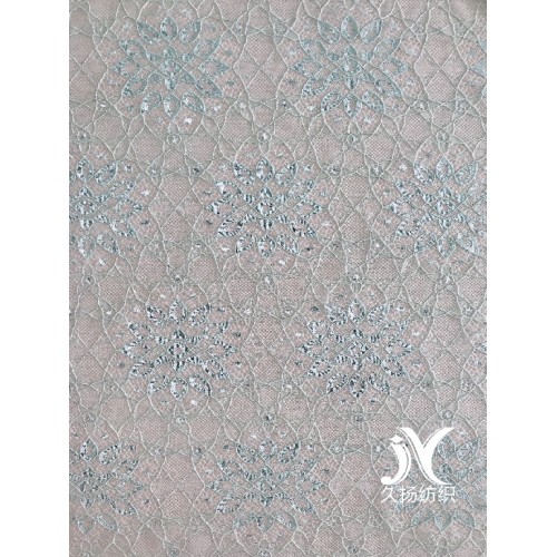 Nylon Cotton Lace Fabric