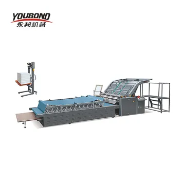 High quality semi automatic flute laminator for corrugated box paper
