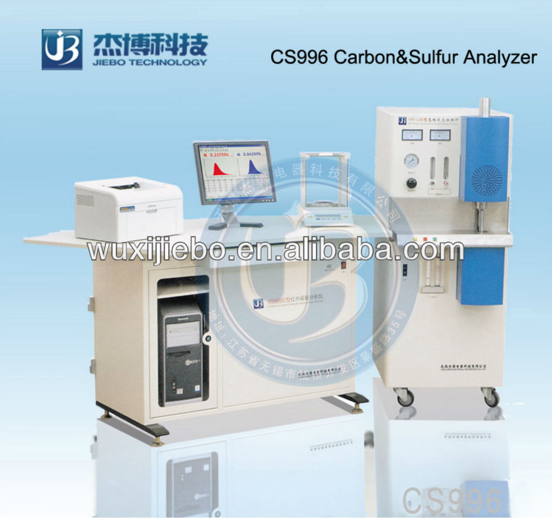 CS996 High-Frequency Infrared Carbon Sulfur Analyzer / Carbon Sulfur Analyzer / The Elements of C and S