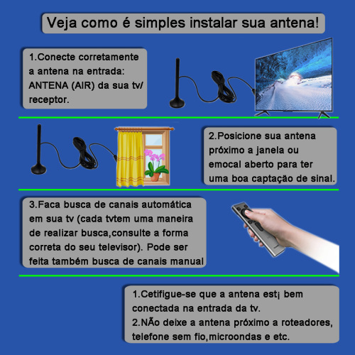 Exterior Hd Para Digital Tv Antena
